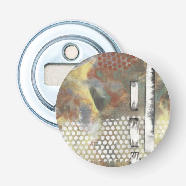 Marbled Pixels II Bottle Opener (Front)