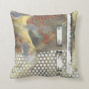Marbled Pixels II Cushion