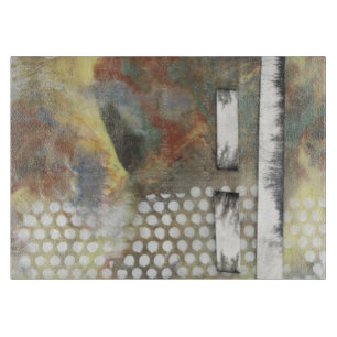 Marbled Pixels II Cutting Board
