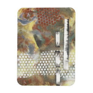 Marbled Pixels II Magnet