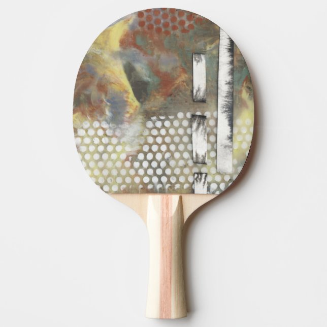 Marbled Pixels II Ping Pong Paddle (Front)