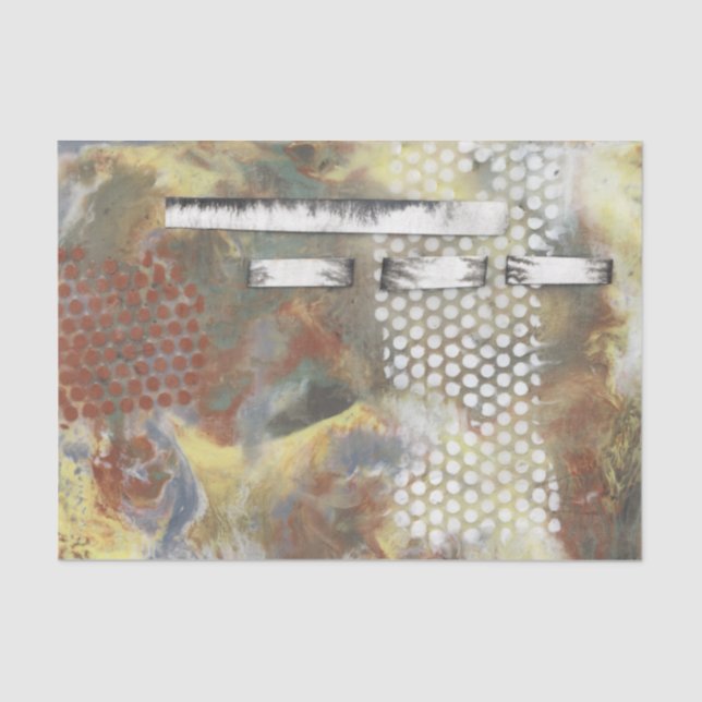 Marbled Pixels II Tissue Paper (Front)