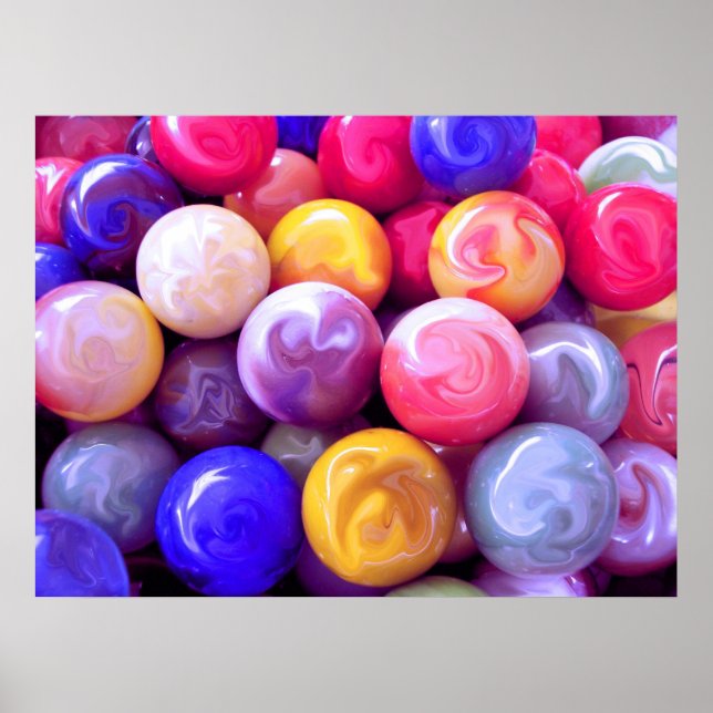 Marbled Poster (Front)