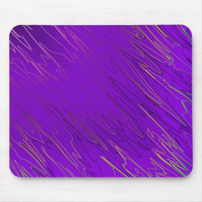 Marbled Purple Mouse Pad (Front)