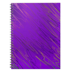 Marbled Purple Notebook