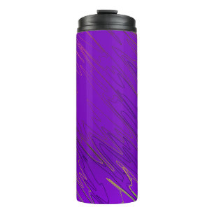 Marbled Purple Thermal Tumbler