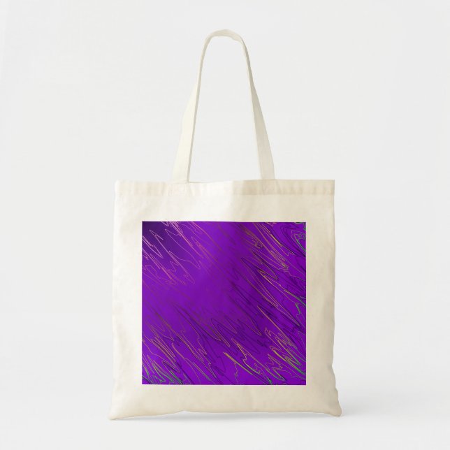 Marbled Purple Tote Bag (Front)