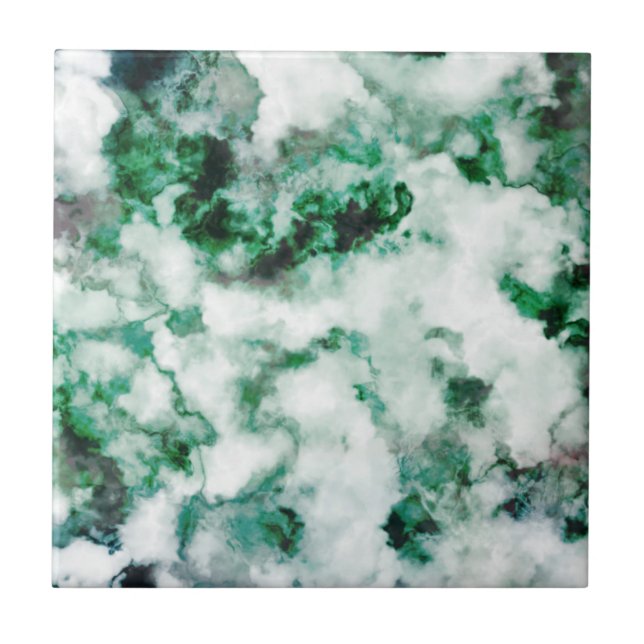 Marbled Quartz Texture Ceramic Tile (Front)