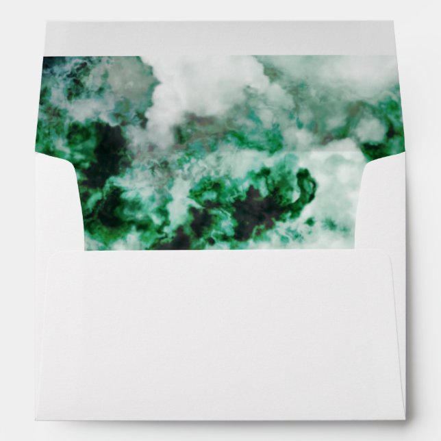 Marbled Quartz Texture Envelope (Back (Bottom))