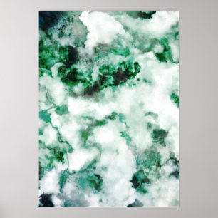 Marbled Quartz Texture Poster