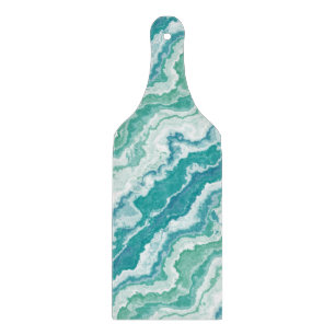 marbled sea foam : cutting board
