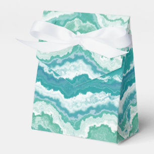 marbled sea foam : favour box