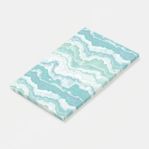 marbled sea foam : post-it notes
