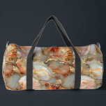 Marbled Shell Large Duffel Bag<br><div class="desc">Marbled Shell Large Duffel Bag</div>