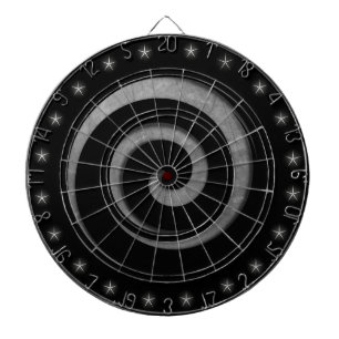 Marbled Spiral Regulation Dartboard