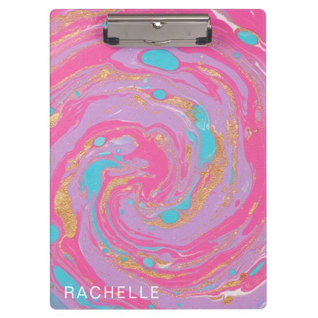 Marbled Swirl Clipboard (Front)