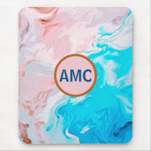 Marbled Wonder Mouse Pad