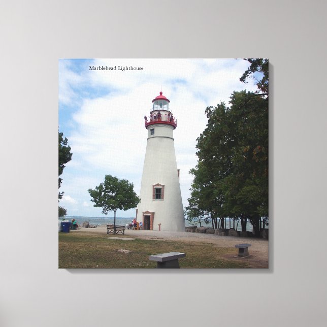 Marblehead Lighthouse canvas pring Print (Front)