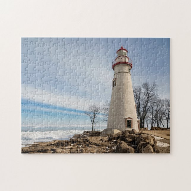 Marblehead Lighthouse Jigsaw Puzzle (Horizontal)