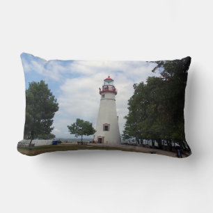 Marblehead Lighthouse lumbar pillow