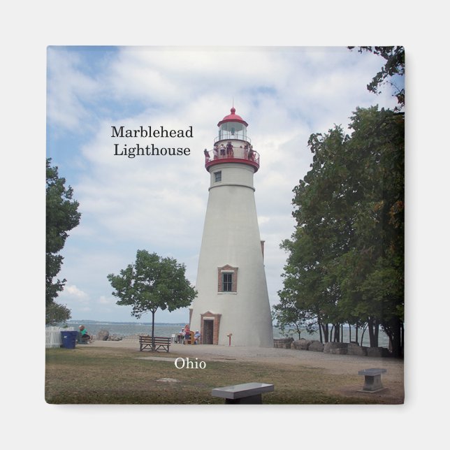 Marblehead Lighthouse magnet (Front)