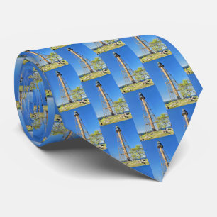 Marblehead Lighthouse, Massachusetts Mens Tie