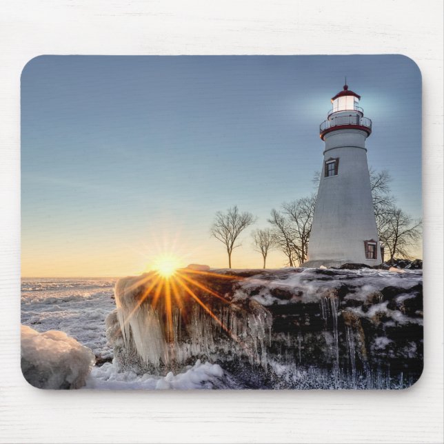 Marblehead Lighthouse Mouse Pad (Front)