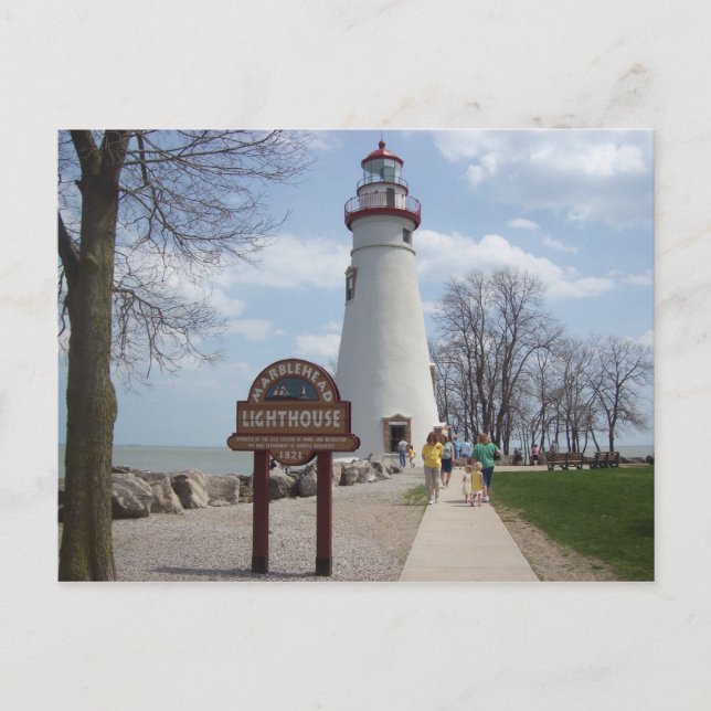 Marblehead Lighthouse, Ohio Postcard (Front)