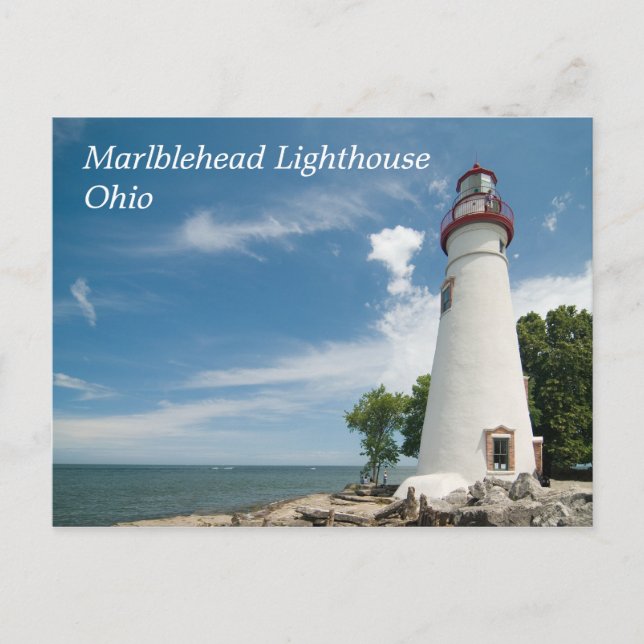 Marblehead Lighthouse Postcard (Front)