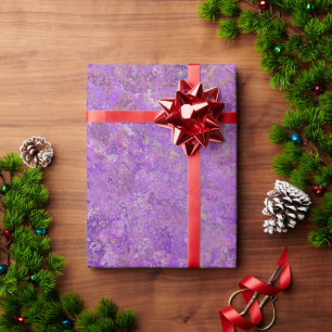 marbleised purple wrapping paper