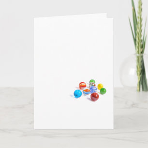 Marbles Greeting Card