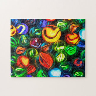 Marbles jigsaw puzzle