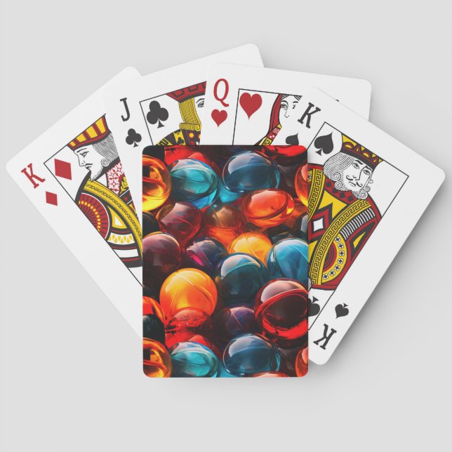Marbles Playing Cards (Back)