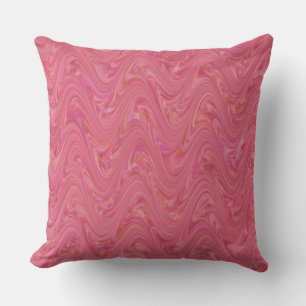 Marbling Pink Pattern Cushion