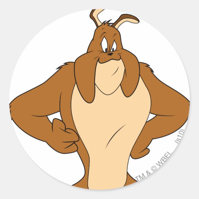 Marc Antony Happy Classic Round Sticker (Front)