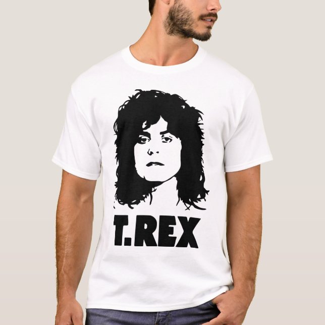 Marc Bolan Rex Men Unisex LadyFit Metal Guru Hot L T-Shirt (Front)
