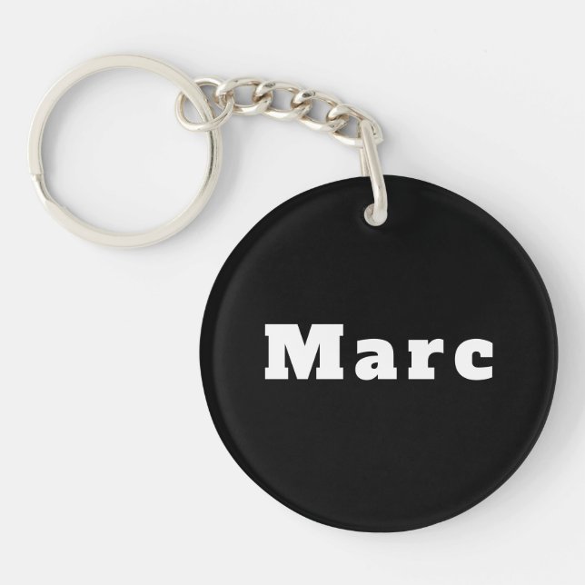 Marc Key Ring (Front)
