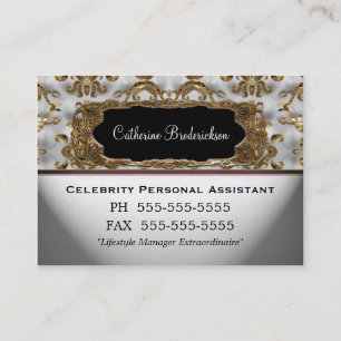 Marcee Personal Assistant Professional Business Card