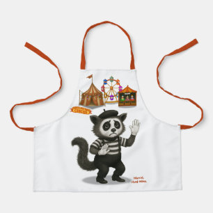 Marcel, civet mime apron