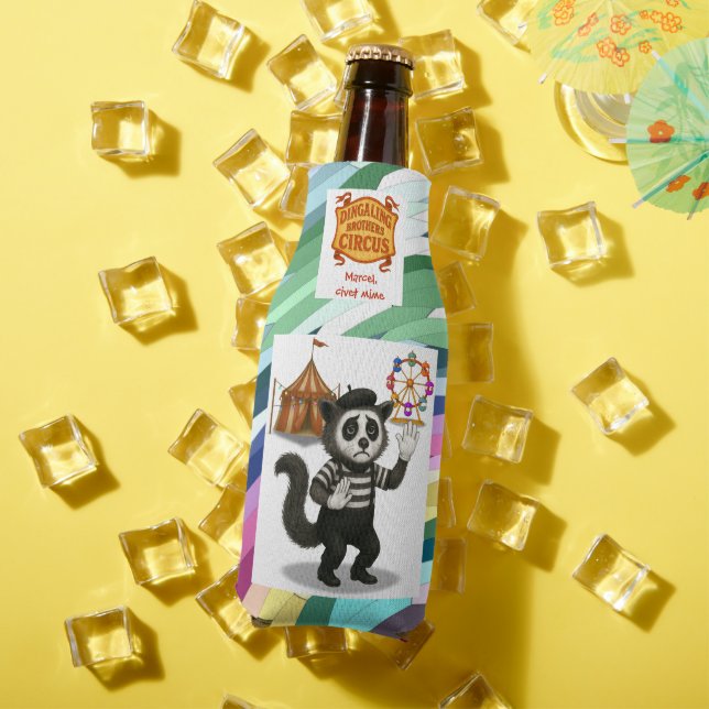 Marcel, civet mime bottle cooler (In Situ Summer)