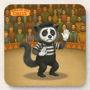 Marcel, civet mime coaster
