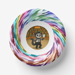 Marcel, civet mime paper plate