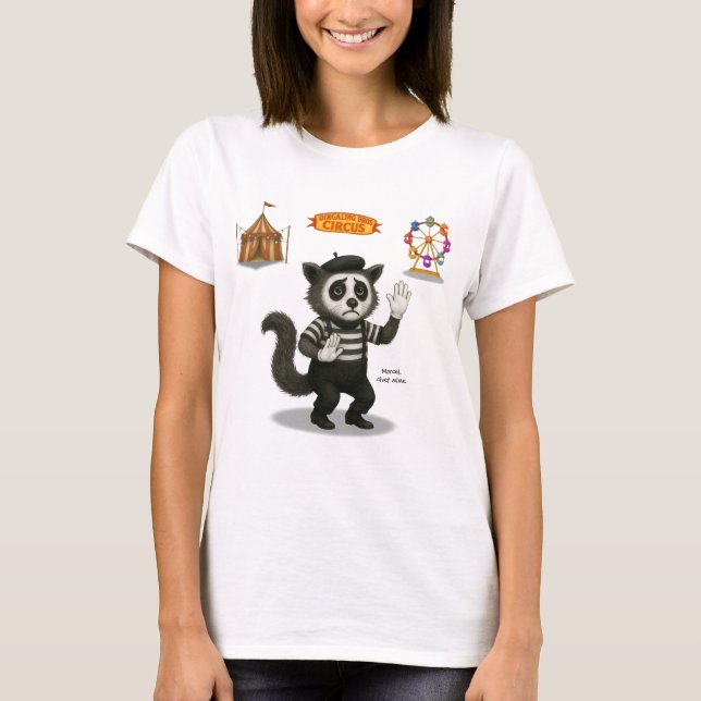 Marcel, civet mime T-Shirt (Front)