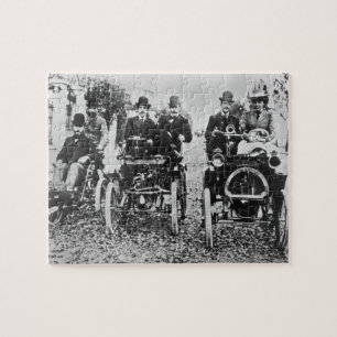 Marcel (d.1903) and Louis (1877-1944) Renault driv Jigsaw Puzzle