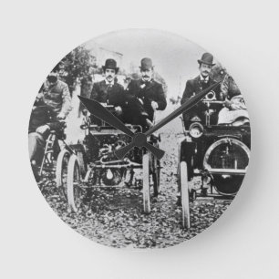 Marcel (d.1903) and Louis (1877-1944) Renault driv Round Clock