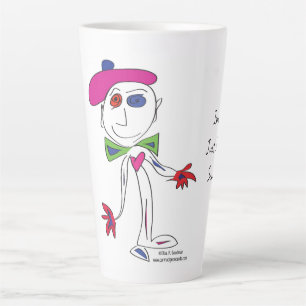 'Marcel' - Isn't Life Ridiculous Latte Mug
