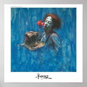 "Marcel Marceau", by Ruiperez Poster