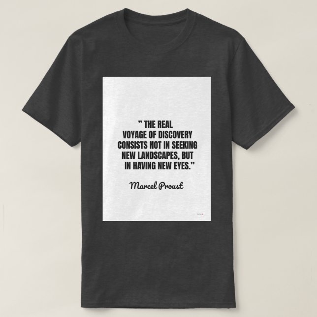 Marcel Proust T-Shirt (Design Front)