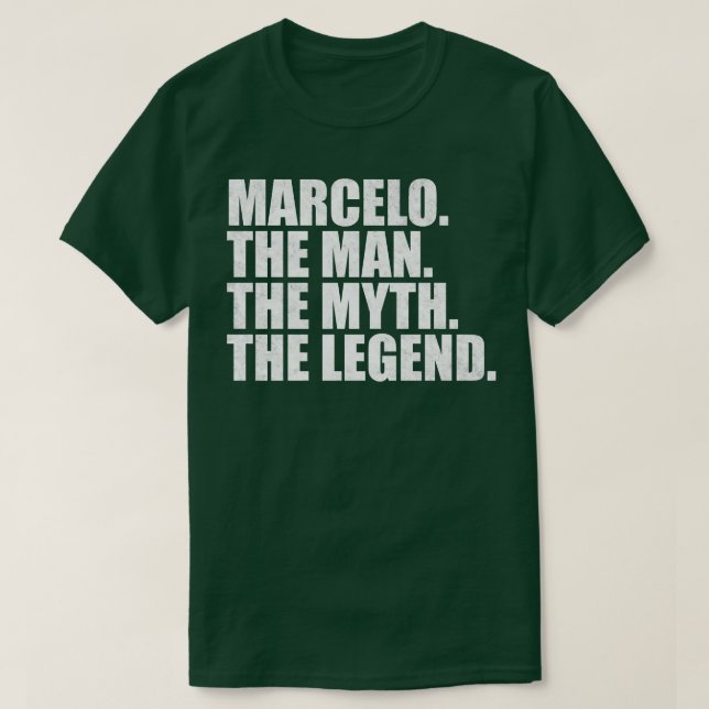MarceloMarcelo Name Marcelo given name T-Shirt (Design Front)