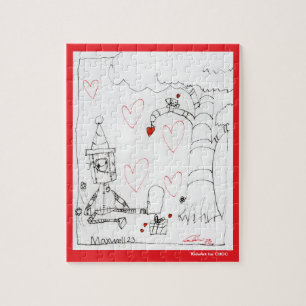 Marcenivo's Heart - KidsArt for CHOC Jigsaw Puzzle